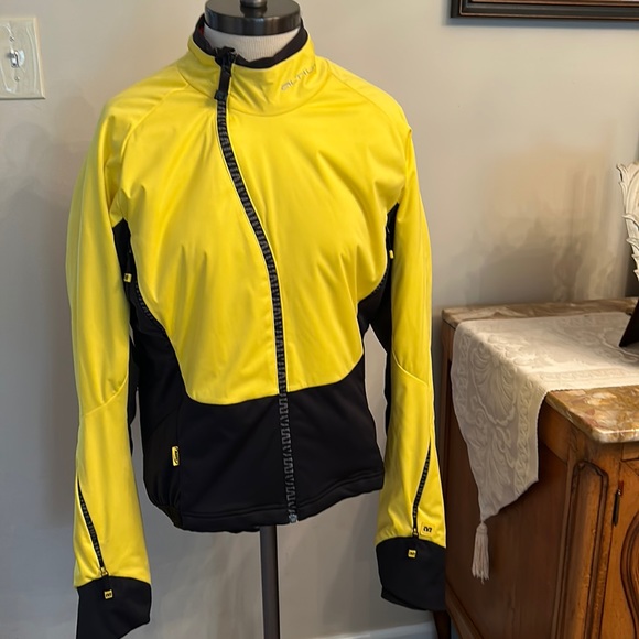 MAVIC MENS CYCONE THERMAL BIKE JACKET PRIMALOFTNWT SIZE S back zip pocket